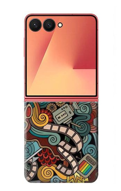 S3480 Movie Acting Entertainment Case For Samsung Galaxy Z Flip 7 S3480 Movie Acting Entertainment Case For Samsung Galaxy Z Flip 7
