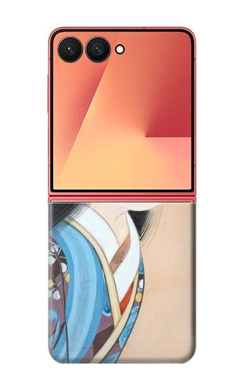 S3483 Japan Beauty Kimono Case For Samsung Galaxy Z Flip 7