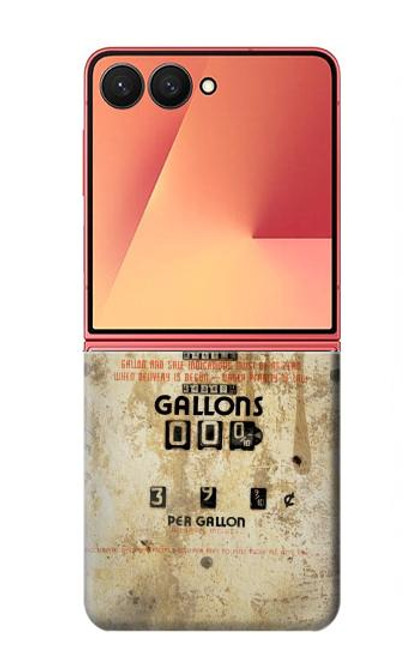 S3954 Vintage Gas Pump Case For Samsung Galaxy Z Flip 7
