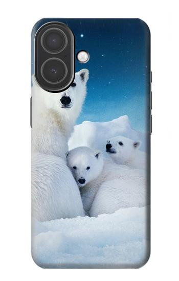 S0285 Polar Bear Family Arctic Case For iPhone 17