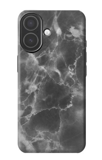 S2526 Black Marble Graphic Printed Case For iPhone 17