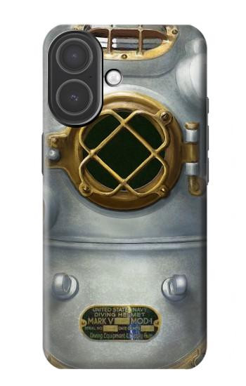 S2646 Vintage Deep Sea Diver Helmet Case For iPhone 17