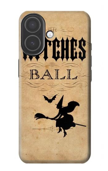 S2648 Vintage Halloween The Witches Ball Case For iPhone 17