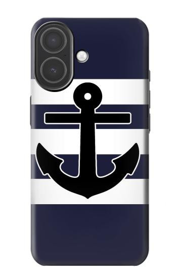 S2758 Anchor Navy Case For iPhone 17