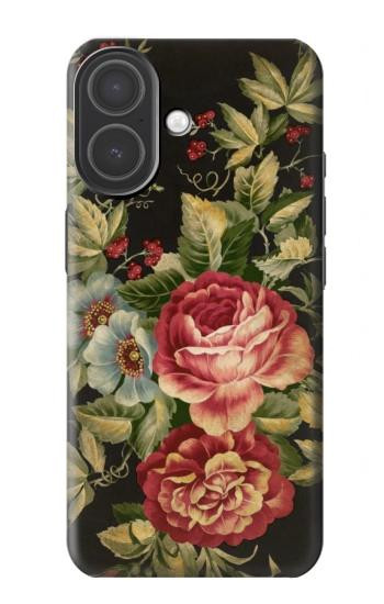 S3013 Vintage Antique Roses Case For iPhone 17