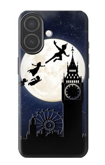 S3249 Peter Pan Fly Full Moon Night Case For iPhone 17