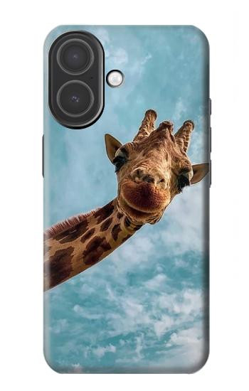 S3680 Cute Smile Giraffe Case For iPhone 17