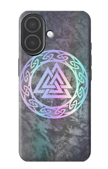 S3833 Valknut Odin Wotans Knot Hrungnir Heart Case For iPhone 17