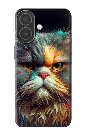 S3971 Cat Painted Color Case For iPhone 17
