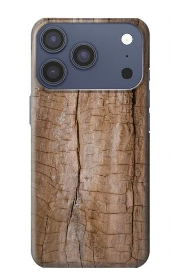 S0599 Wood Graphic Printed Case For iPhone 17 Pro, 18 Pro
