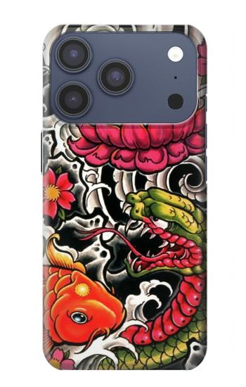 S0605 Yakuza Tattoo Case For iPhone 17 Pro, 18 Pro