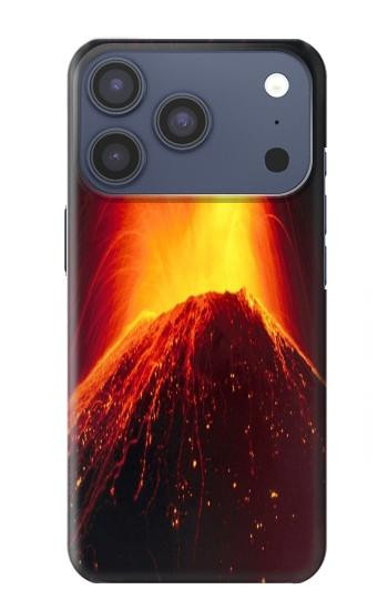 S0745 Volcano Lava Case For iPhone 17 Pro, 18 Pro