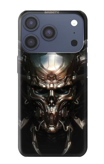 S1027 Hardcore Metal Skull Case For iPhone 17 Pro, 18 Pro