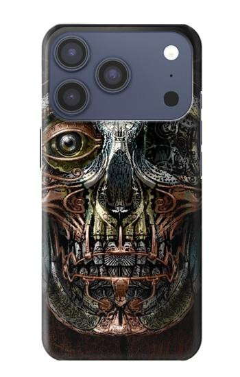 S1685 Steampunk Skull Head Case For iPhone 17 Pro, 18 Pro