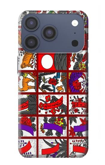 S1923 Hanafuda Japanese Flower Card Case For iPhone 17 Pro, 18 Pro