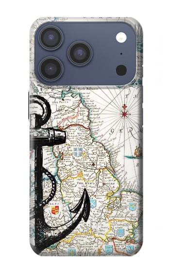 S1962 Nautical Chart Case For iPhone 17 Pro, 18 Pro