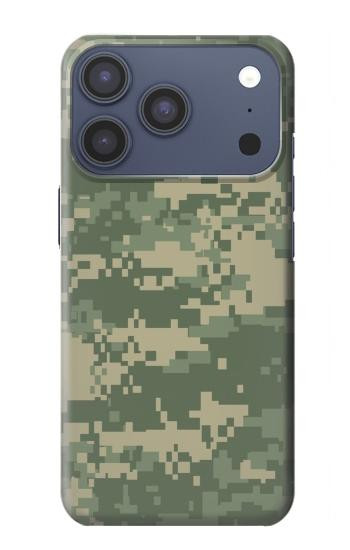 S2173 Digital Camo Camouflage Graphic Printed Case For iPhone 17 Pro