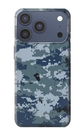 S2346 Navy Camo Camouflage Graphic Case For iPhone 17 Pro, 18 Pro