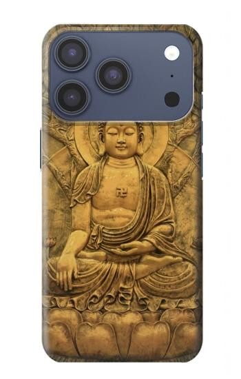S2452 Buddha Bas Relief Art Graphic Printed Case For iPhone 17 Pro, 18 Pro