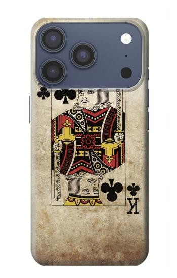S2528 Poker King Card Case For iPhone 17 Pro, 18 Pro