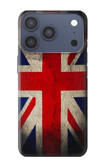 S2894 Vintage British Flag Case For iPhone 17 Pro, 18 Pro