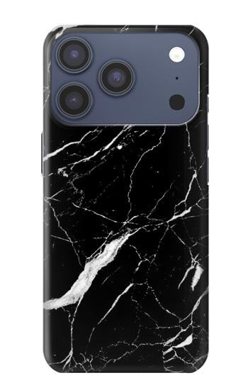 S2895 Black Marble Graphic Printed Case For iPhone 17 Pro, 18 Pro
