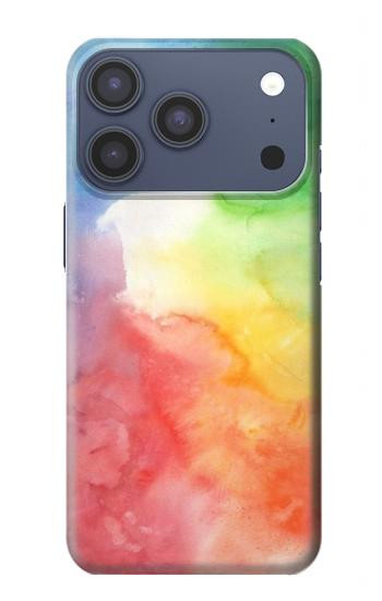 S2945 Colorful Watercolor Case For iPhone 17 Pro, 18 Pro