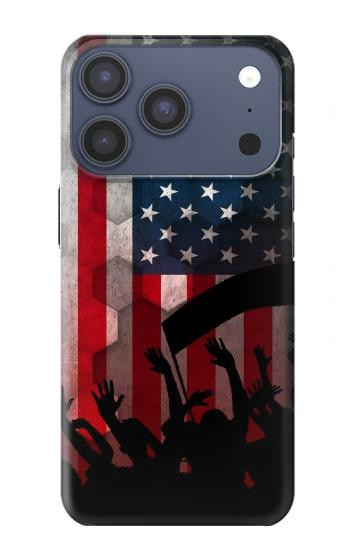 S2989 USA America Soccer Case For iPhone 17 Pro, 18 Pro
