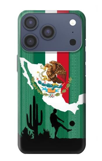 S2994 Mexico Football Soccer Case For iPhone 17 Pro, 18 Pro