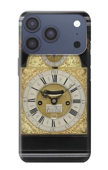 S3144 Antique Bracket Clock Case For iPhone 17 Pro, 18 Pro