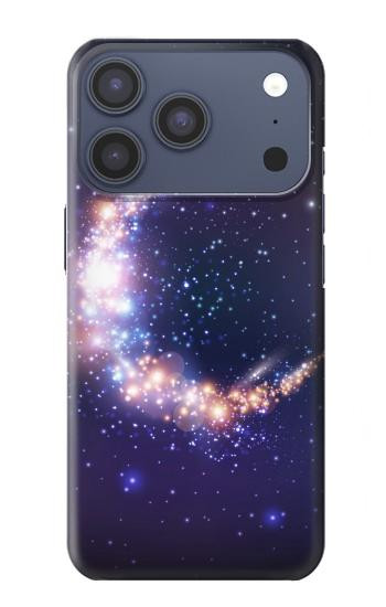 S3324 Crescent Moon Galaxy Case For iPhone 17 Pro, 18 Pro