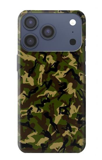 S3356 Sexy Girls Camo Camouflage Case For iPhone 17 Pro, 18 Pro
