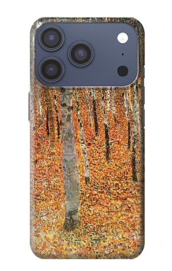 S3380 Gustav Klimt Birch Forest Case For iPhone 17 Pro