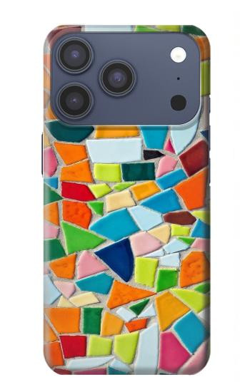 S3391 Abstract Art Mosaic Tiles Graphic Case For iPhone 17 Pro