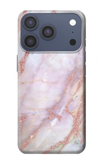 S3482 Soft Pink Marble Graphic Print Case For iPhone 17 Pro