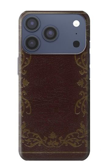 S3553 Vintage Book Cover Case For iPhone 17 Pro, 18 Pro