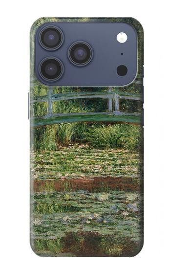 S3674 Claude Monet Footbridge and Water Lily Pool Case For iPhone 17 Pro, 18 Pro
