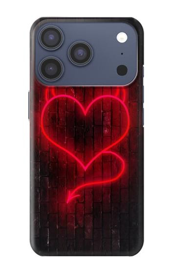 S3682 Devil Heart Case For iPhone 17 Pro, 18 Pro