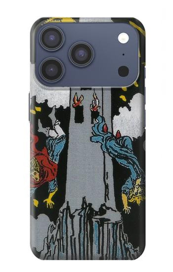 S3745 Tarot Card The Tower Case For iPhone 17 Pro, 18 Pro