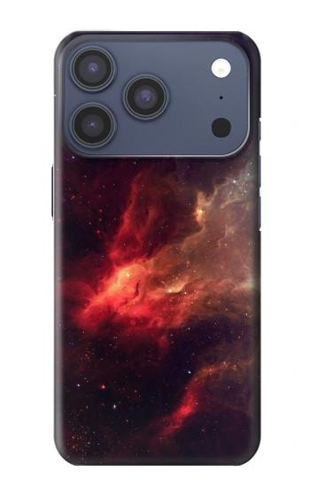 S3897 Red Nebula Space Case For iPhone 17 Pro