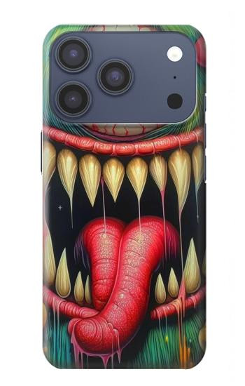 S4000 Monster Graffiti Wall Art Case For iPhone 17 Pro, 18 Pro