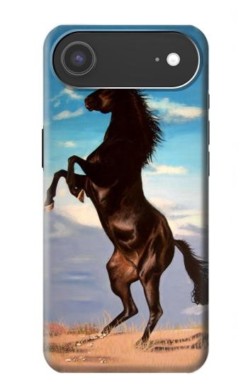 S0934 Wild Black Horse Case For iPhone Air