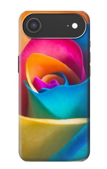 S1671 Rainbow Colorful Rose Case For iPhone Air