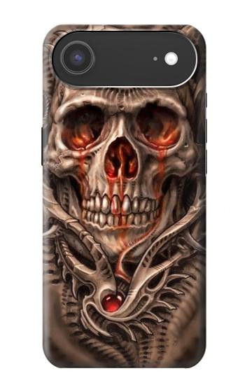 S1675 Skull Blood Tattoo Case For iPhone Air