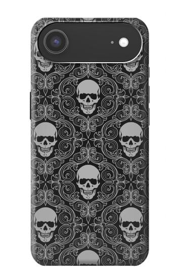 S2371 Skull Vintage Monochrome Pattern Case For iPhone Air