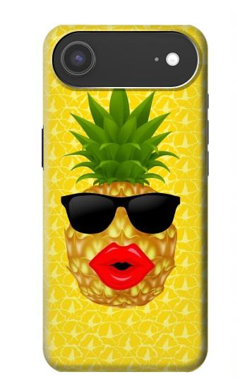 S2443 Funny Pineapple Sunglasses Kiss Case For iPhone Air