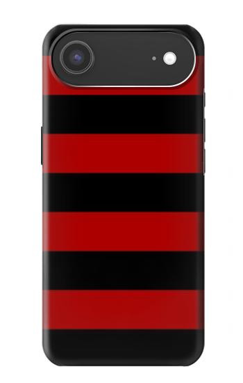 S2638 Black and Red Striped Case For iPhone Air