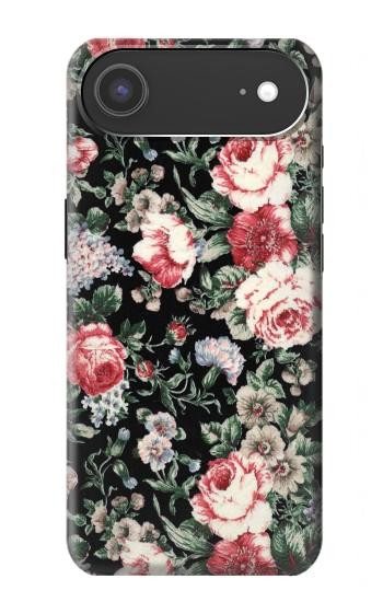 S2727 Vintage Rose Pattern Case For iPhone Air