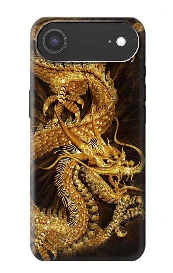 S2804 Chinese Gold Dragon Printed Case For iPhone Air