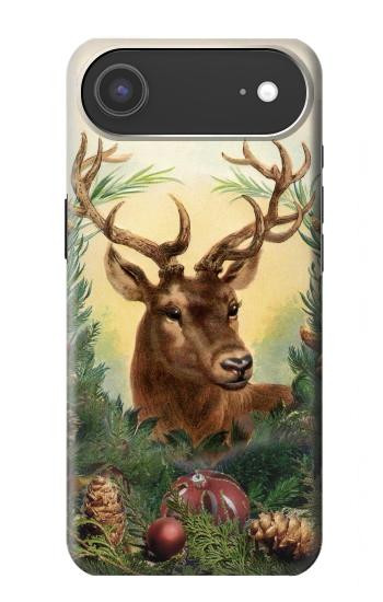 S2841 Vintage Reindeer Christmas Case For iPhone Air